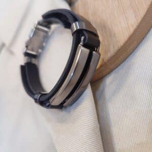 Pulseira Masculina Courino Sintético